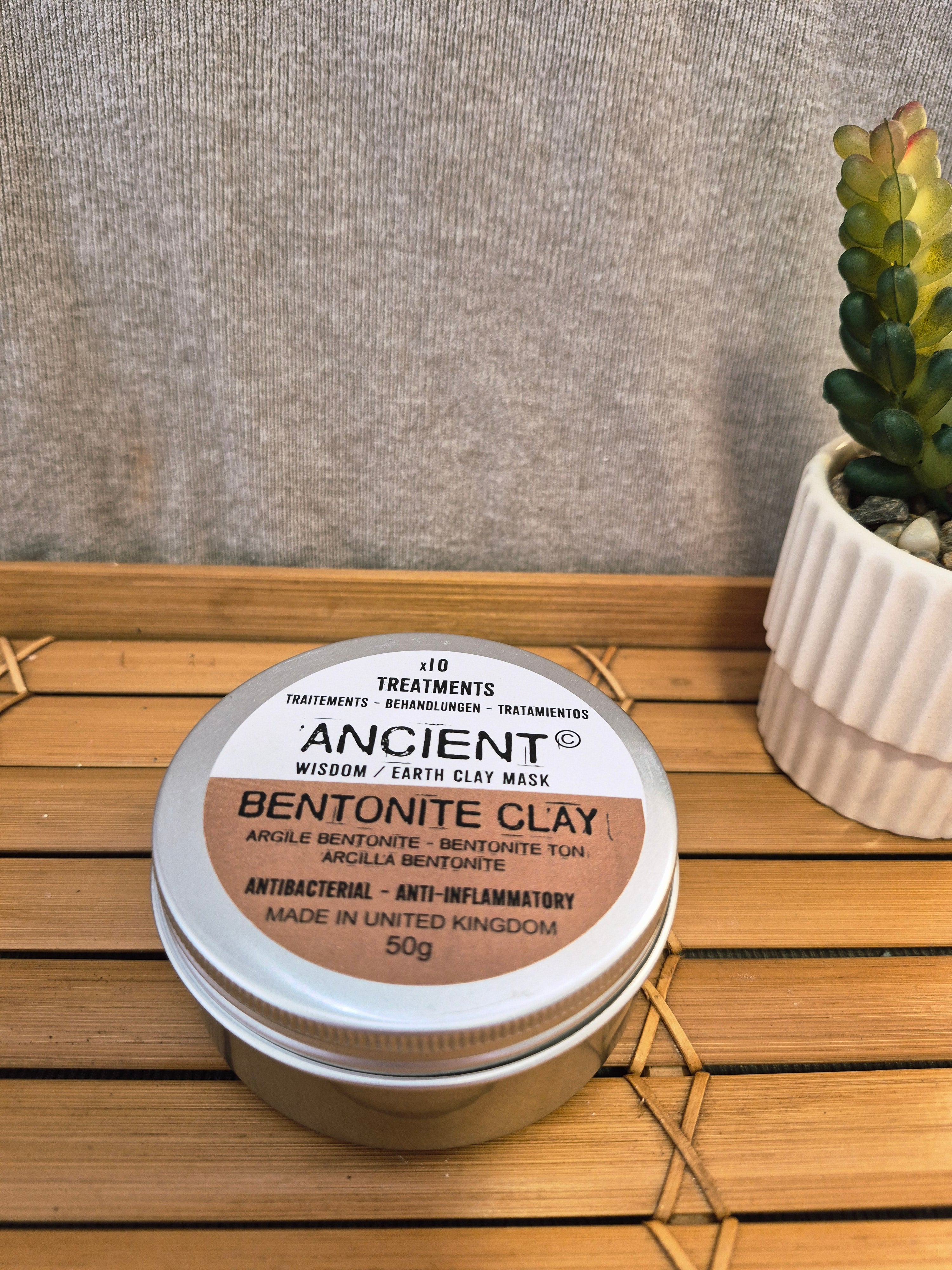 Bentoniet Klei Gezichtsmasker (Bentonite Clay)