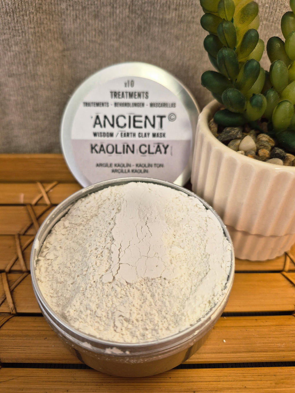 Kaolin Klei Gezichtsmasker | Witte Klei Masker