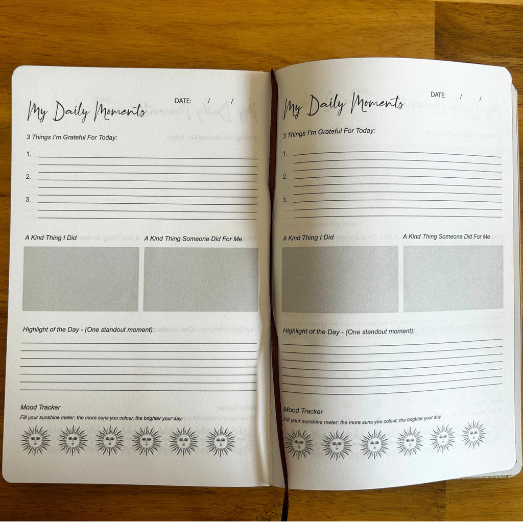 Gratitude Journal Blauw – I Am Thankful For