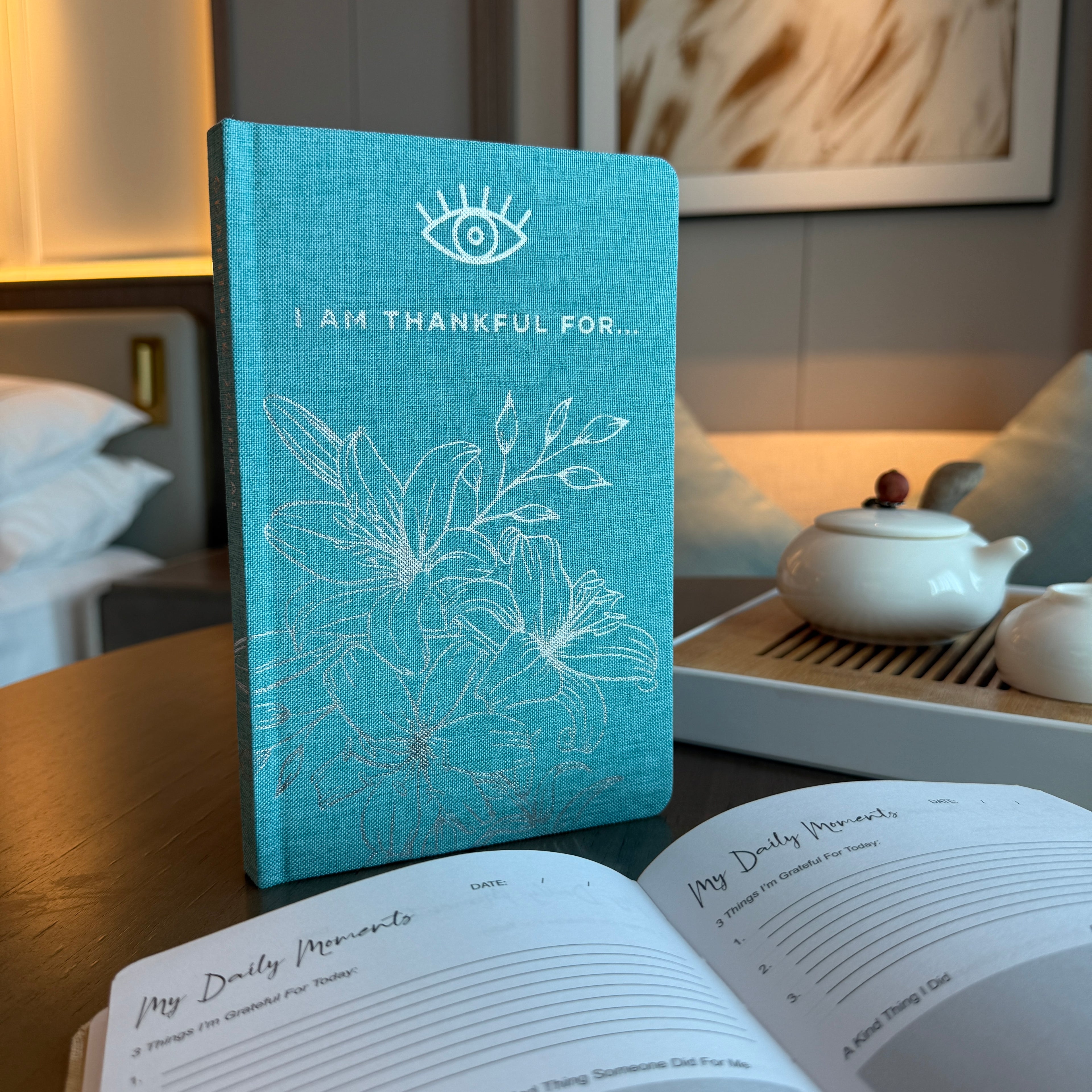 Gratitude Journal Blauw – I Am Thankful For