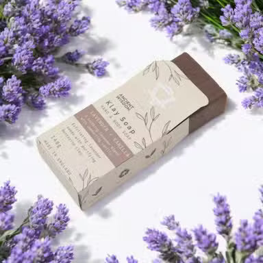 Klay Soap Lavendel & Vanille | 140 gram