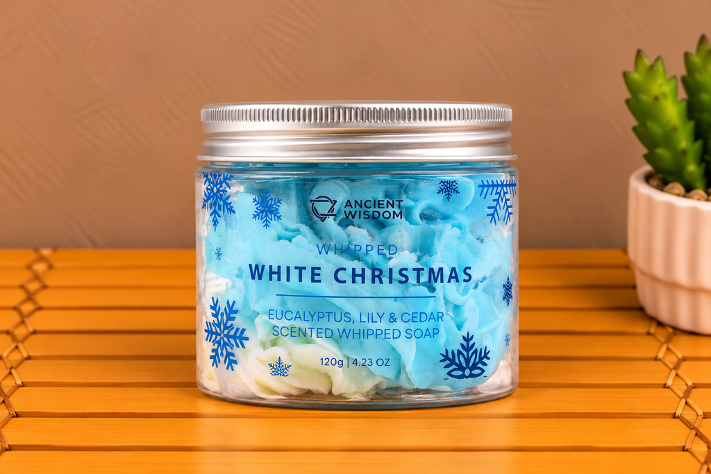 White Christmas Whipped Soap | 120 gram