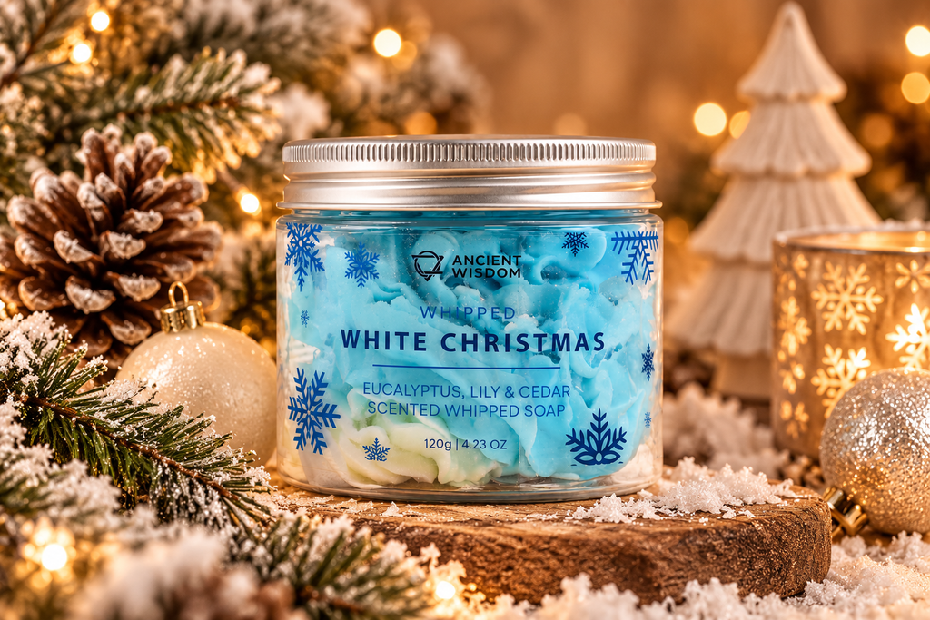 White Christmas Whipped Soap | 120 gram