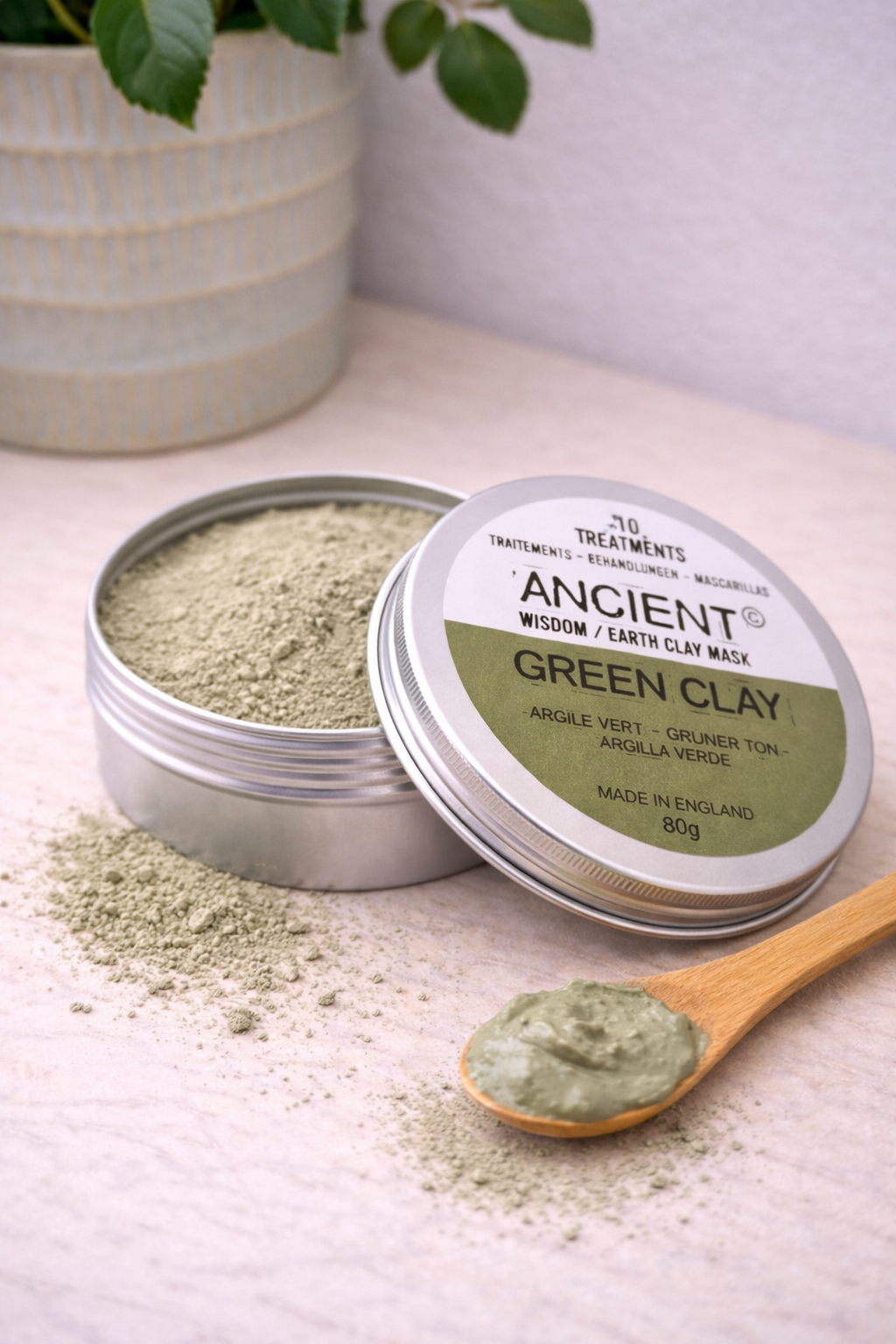 Groene Klei Gezichtsmasker | Green Clay | Chilzz