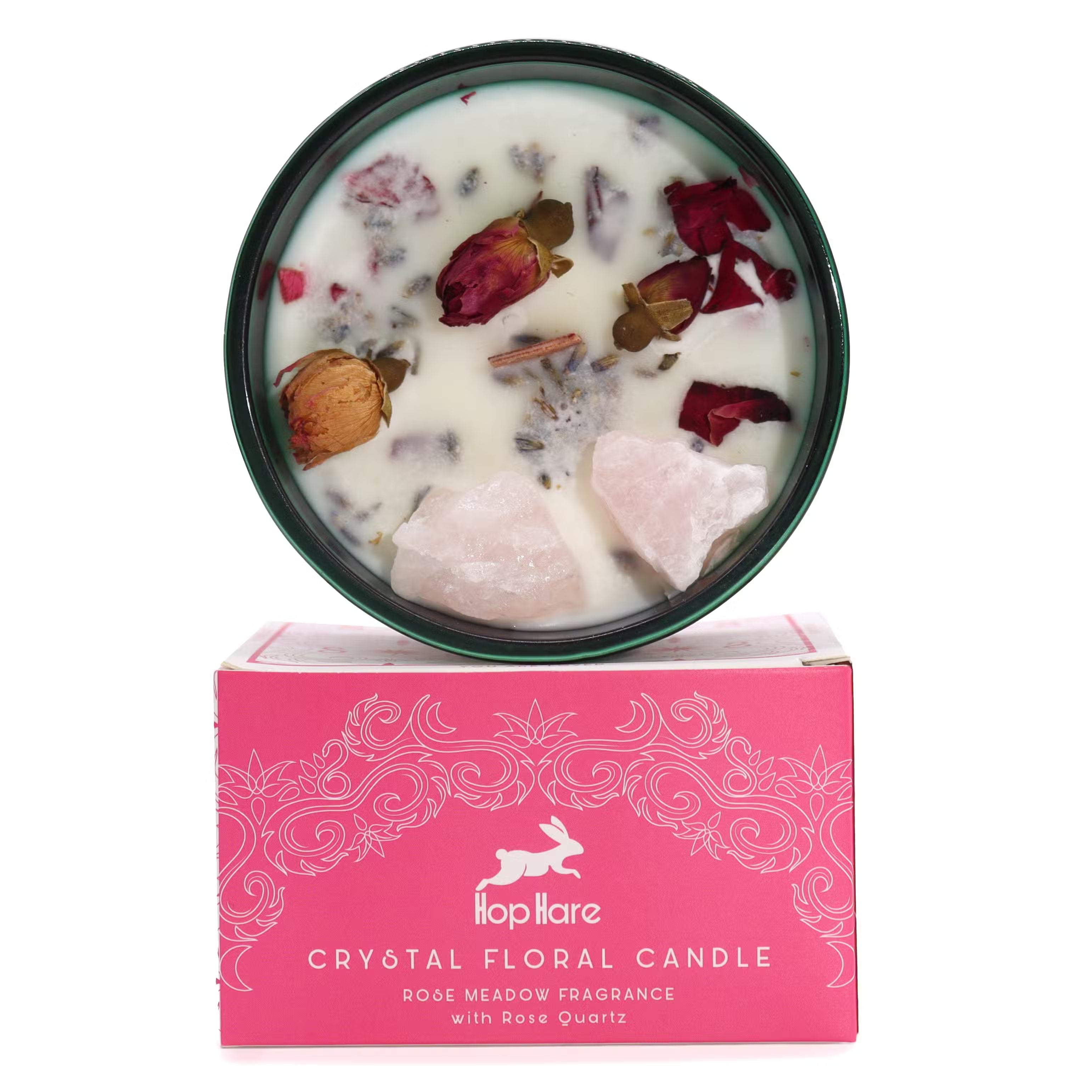 Crystal Magic Candle Rozenkwarts – The Lovers