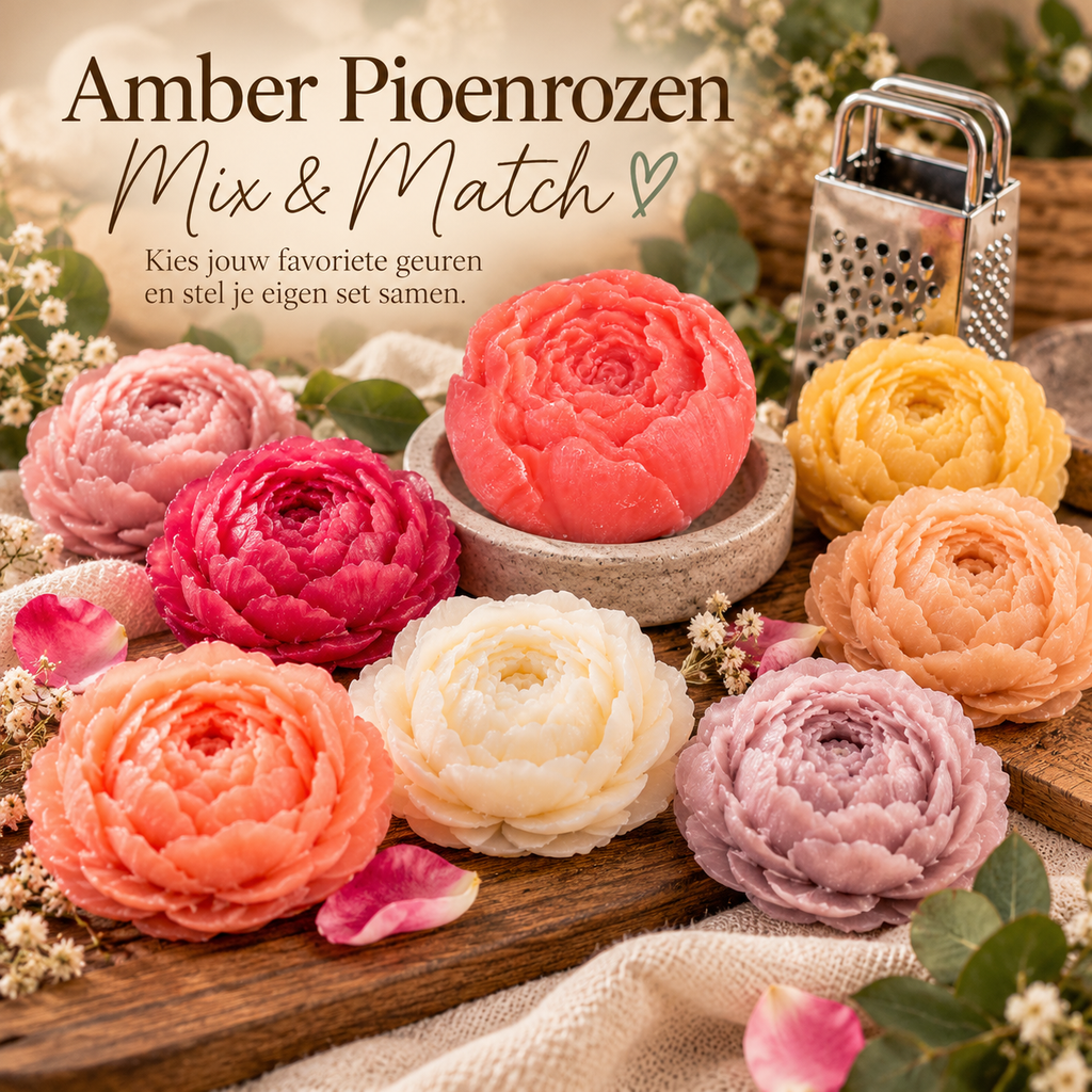 Amber Pioenrozen Mix & Match