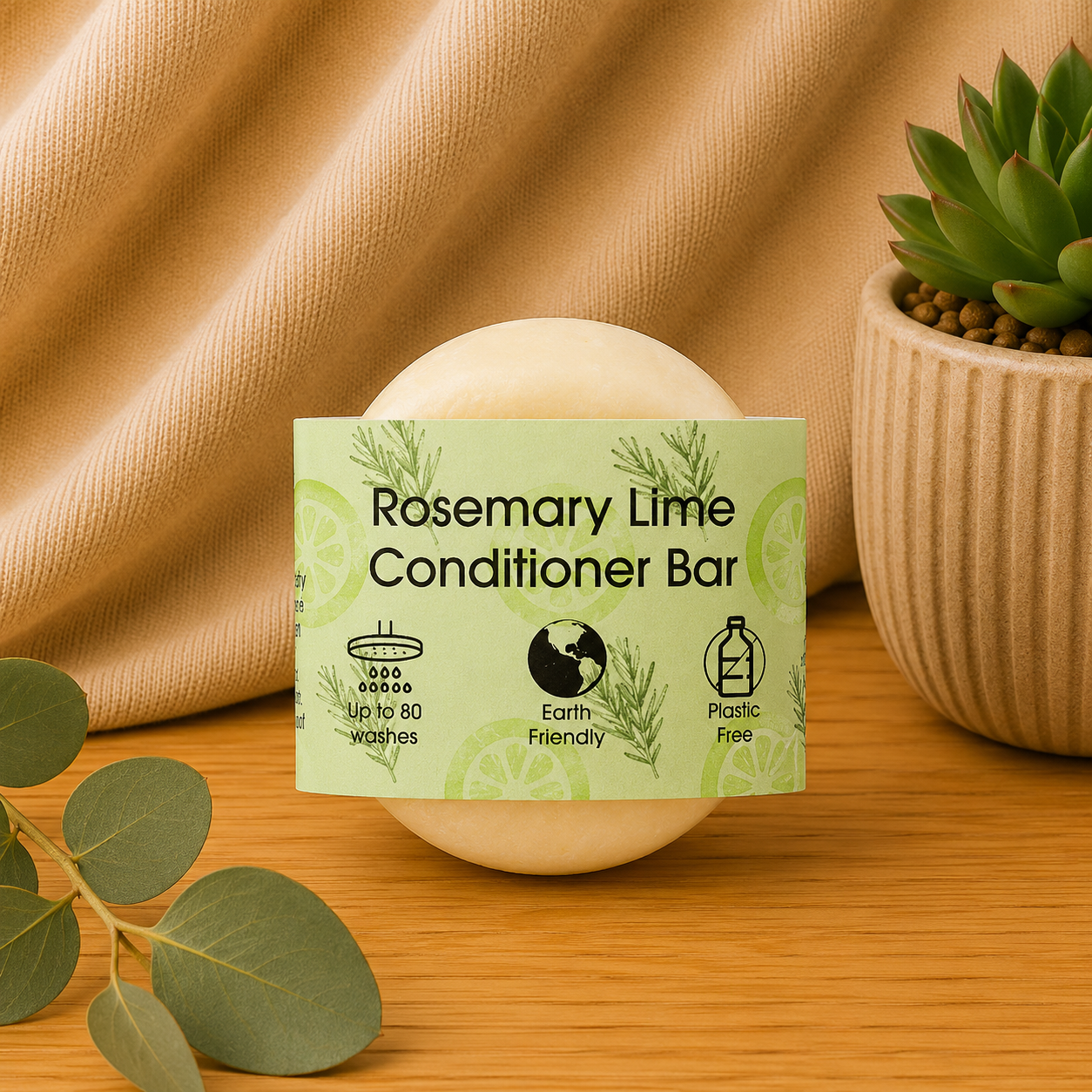 Rosemary Lime Conditioner Bar 60 g