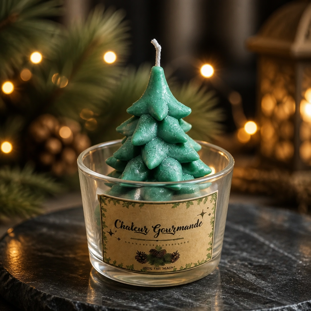 Chaleur Gourmande – Sapin Vanille Geurkaars 160-180g