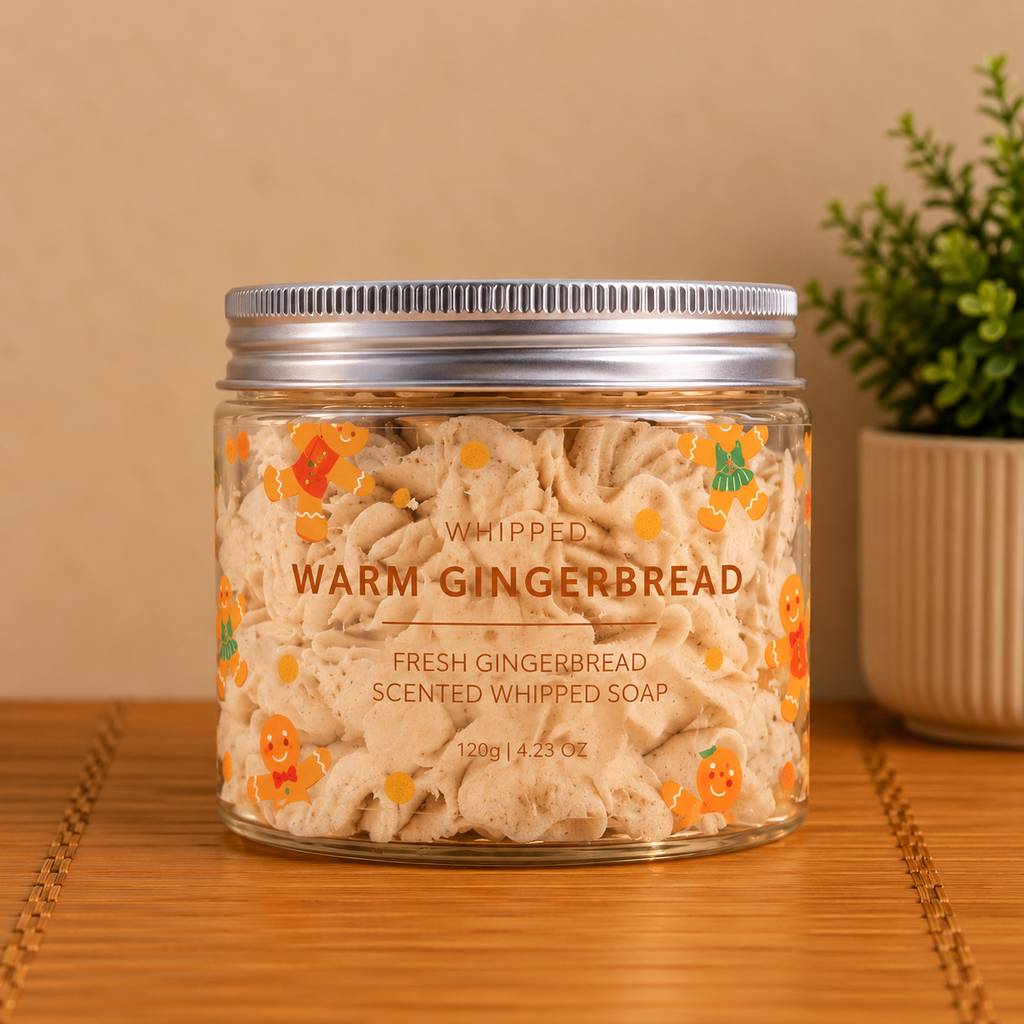 Warme peperkoek Whipped Soap