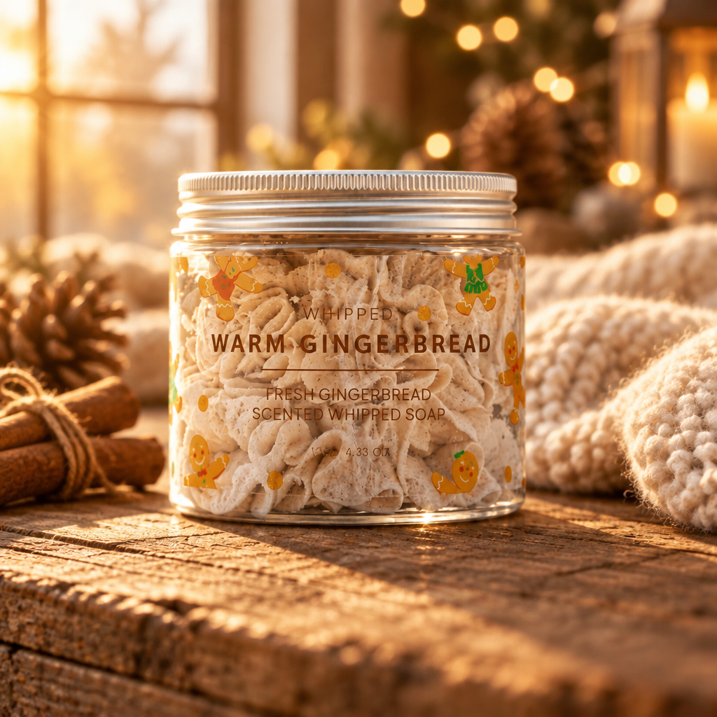 Warme peperkoek Whipped Soap